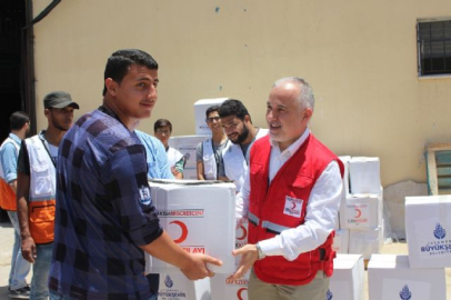 Türk Kızılayı Gazze'de