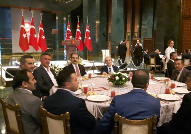 Cumhurbaşkanı Erdoğan, Beştepe'deki iftar programında