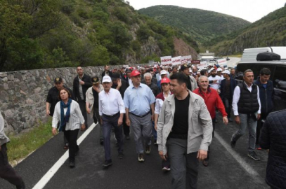 Yürüyüşe MYK arası