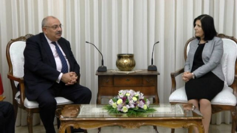 Türkeş Siber'le görüştü