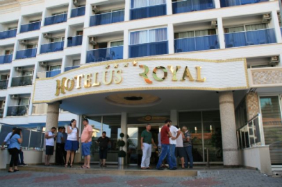 Marmaris'te otelde rezervasyon skandalı