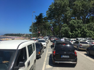 Şile'de bayram yoğunluğu