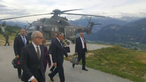 KKTC Cumhurbaşkanı Akıncı Cenevre'de