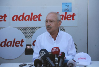 Kılıçdaroğlu'nun yürüyüşü 14. gününde