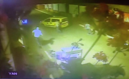 Uyuşturucu içen taksici önüne geleni ezdi