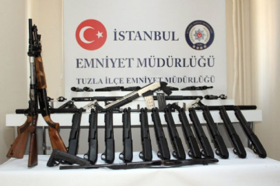 İstanbul'da yasa dışı silah ticareti operasyonu !