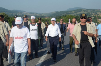Kılıçdaroğlu yürüyüşünün 15. gününü tamamladı