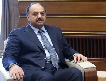 Katar Savunma Bakanı el-Atiyye Ankara'da