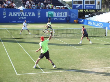 Antalya Open'da çiftler şampiyonu belli oldu