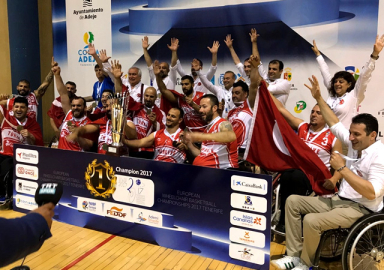 Tekerlekli Sandalye'de şampiyon Türkiye!