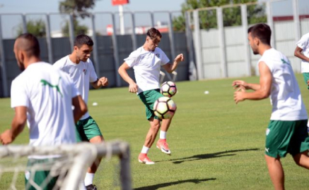 Bursaspor'da hazırlıklar sürüyor