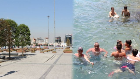 Taksim boşaldı: İstanbullular sahillere akın etti