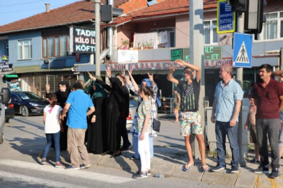 Kocaeli'nde adalet yürüyüşü tepkisi