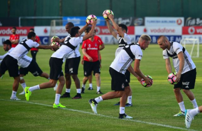 Beşiktaş, yeni sezon hazırlıklarını sürdürdü