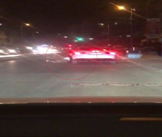 Önce tartaklandı ardından sürüklendi !