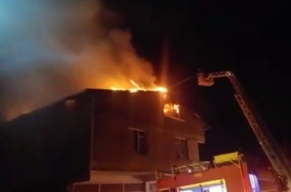 İstanbul'da korkutan yangın