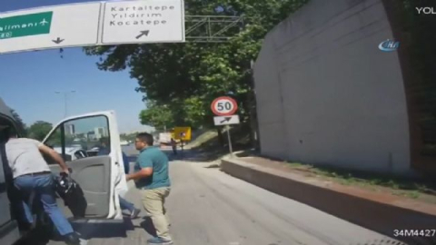 İstanbul'da 1 milyon dolarlık soygun kamerada