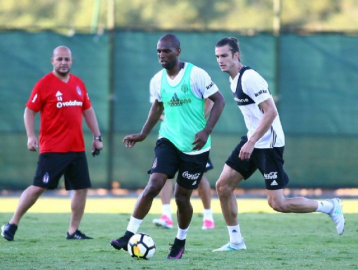 Beşiktaş 4 eksikle çalıştı