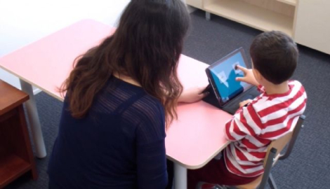 Otizimli çocuklara özel uygulama