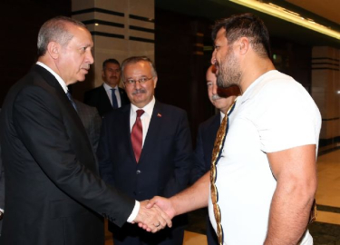 Cumhurbaşkanı Erdoğan, Recep Kara'yı ağırladı