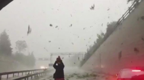 Dolmabahçe tüneli bir süre kapandı