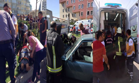 Otomobil ile pikap çarpıştı: 1 ölü, 3 yaralı