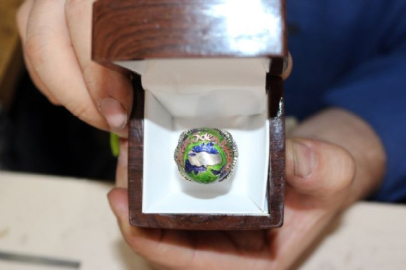 Cumhurbaşkanı Erdoğan'a 'Dünya 5'ten Büyüktür' yüzüğü