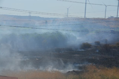 Aliağa Organize Sanayi Bölgesinde korkutan yangın