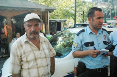 Parasını çalan hırsızı kovaladı