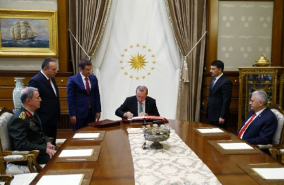 Cumhurbaşkanı Erdoğan YAŞ kararlarını böyle onayladı