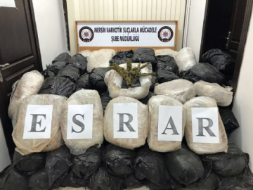Mersin'de yarım ton uyuşturucu ele geçirildi