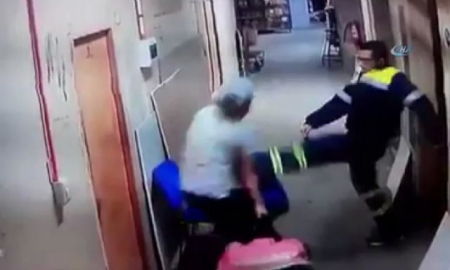 Acımasız adam hamile kadının karnını tekmeledi