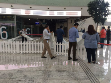 Ankara YHT Garı'nda tavan çöktü