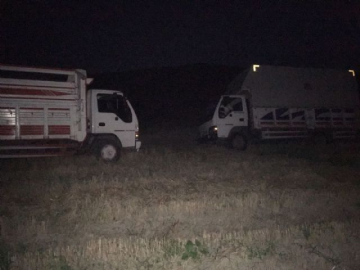 NATO hattından 2 kamyon mazot çalmışlardı ki...