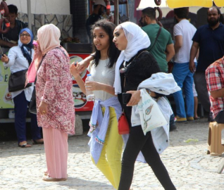 Arap turistler oraya akın ediyor