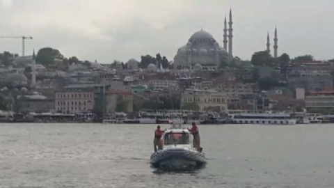 Haliç'ten çocuk cesedi çıkarıldı