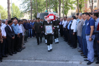 Şehit korucu son yolculuğuna uğurlandı