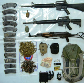 O bölgede silah ve mühimmat ele geçirildi!