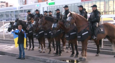 Ukrayna-Türkiye maçı öncesi güvenlik önlemleri dikkat çekti