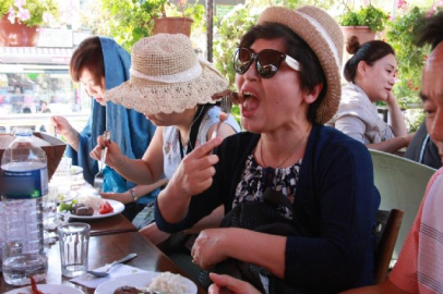 Güney Korelilerin 'Edirne ciğeri' keyfi