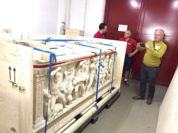 Herakles lahidi teslim alındı