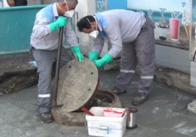 İstiklal Caddesi'ndeki fareler için ilaçlı önlem
