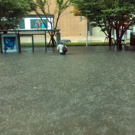 Şehir sular altında