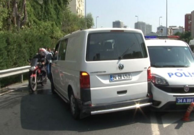 E-5'te zincirleme trafik kazası: 2 yaralı