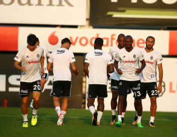 Beşiktaş'ta Porto mesaisi sürdü