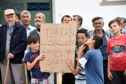 Köylü içme suyuna hasret