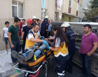 Üsküdar'da aşırı sürat kazaya neden oldu