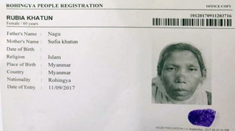 Rohingya Müslümanlarının biyometrik kayıtları başladı