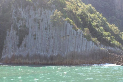 80 milyon yıllık Güzelcehisar Sütunları Tabiat Anıtı oldu