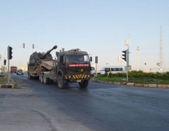 Sınır bölgesine obüs sevkiyatı
